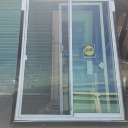 71x94 Retrofit Sliding Patio Door Left-hand Retrofit