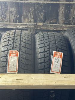 215/50r17 Bridgestone Snow Tires