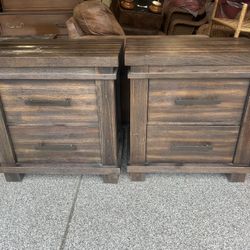 Farmhouse Nightstands . 2 Of Them 