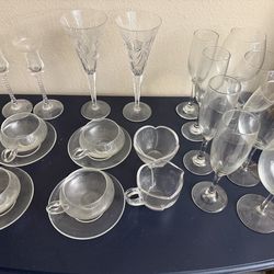 Expresso/coffee glassware set