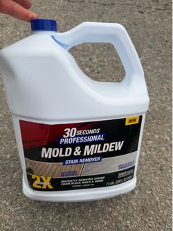 New 30 Seconds 2.5 gal Professional Outdoor Cleaner Mold and Mildew Stain Remover