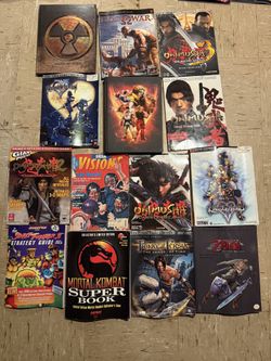Vintage Videogame Books And Magazines