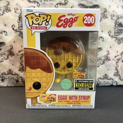 Funko Pop Ad Icons Eggo with Syrup Scented Vinyl Figure EE Exclusive 200