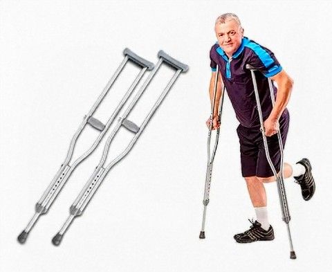 "adjustable" metal (crutches) 👴👵 🩼🦵