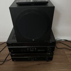 2 Yamaha Receiver RX-V371 And RX-V379