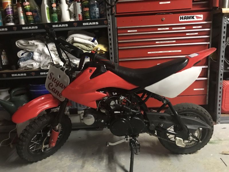 Coolster 75cc dirt bike for $400
