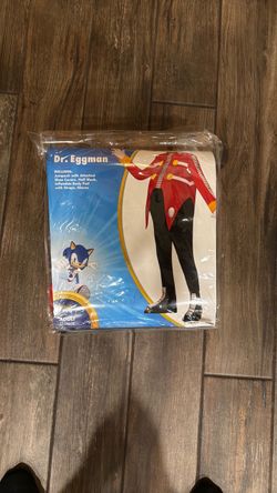 Large Adult Dr. Eggman Halloween costume