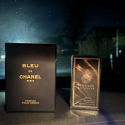 Chanel Bleu De Chanel And Versace 