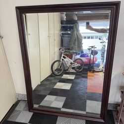 Large Framed Mirror