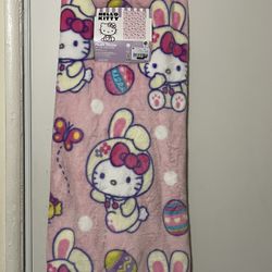 Hello Kitty Easter Blanket 