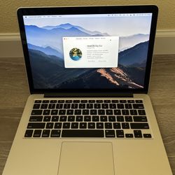 Apple MacBook Pro 13 Inch Late 2013