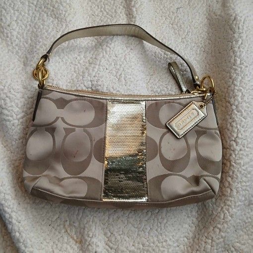 Çoach Signature Jacquard Bag