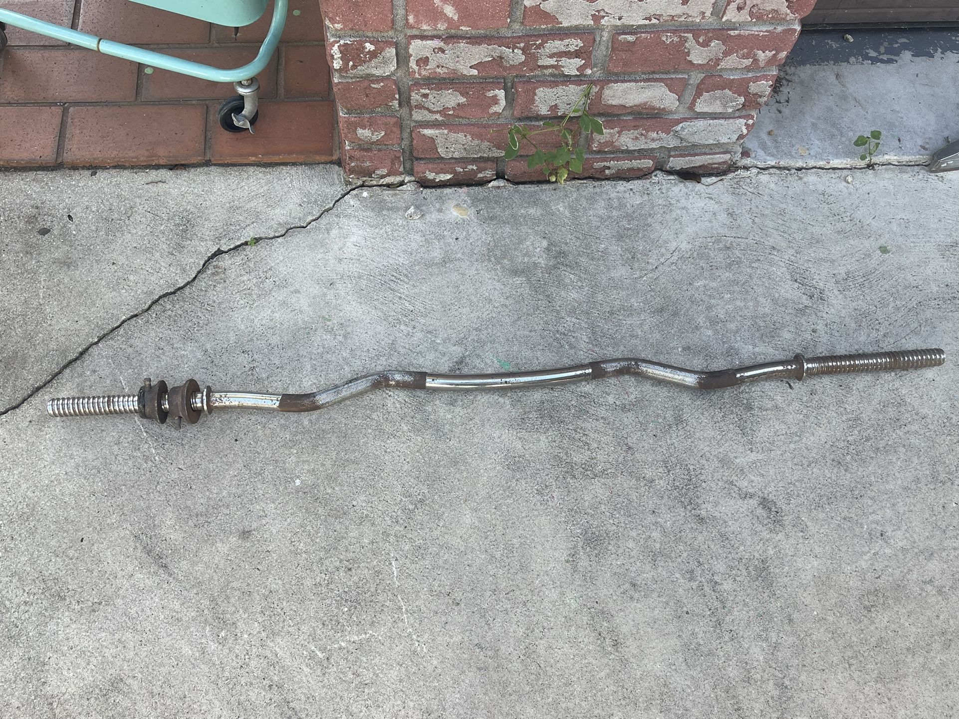 Curl Bar (workout Equipment)