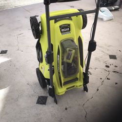 Ryobi 20” Brushless Lawn Mower $220