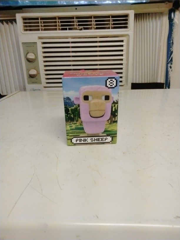 McDonald's Minecraft Happy Meal Pink Sheep Toy