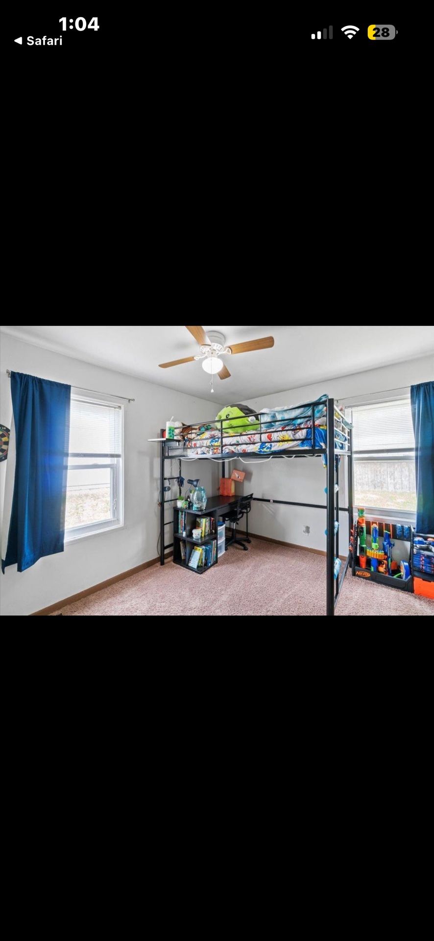 Walker Edison Loft Bed (full) 