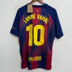 Lamine Yamal Barcelona Jersey soccer