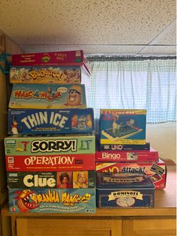 Large Board Game Bundle – Family Games Lot