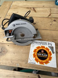 Black & Decker 2 1/8 HP Circular Saw for Sale in San Jose, CA - OfferUp