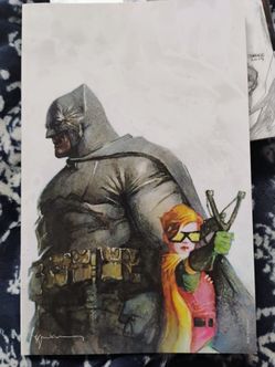 DETECTIVE COMICS 1000 BILL SIENKIEWICZ B VARIANT BATMAN DARK KNIGHT RETRN HOMAGE