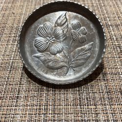 Vintage Stede Pewter small Plate.