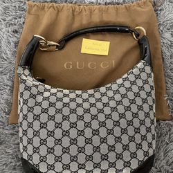 Gucci GG Canvas hobo Bag