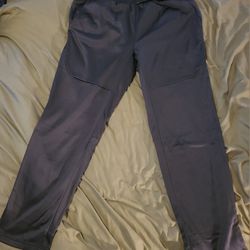 Mens Member's Mark BLACK Fleece Pants L