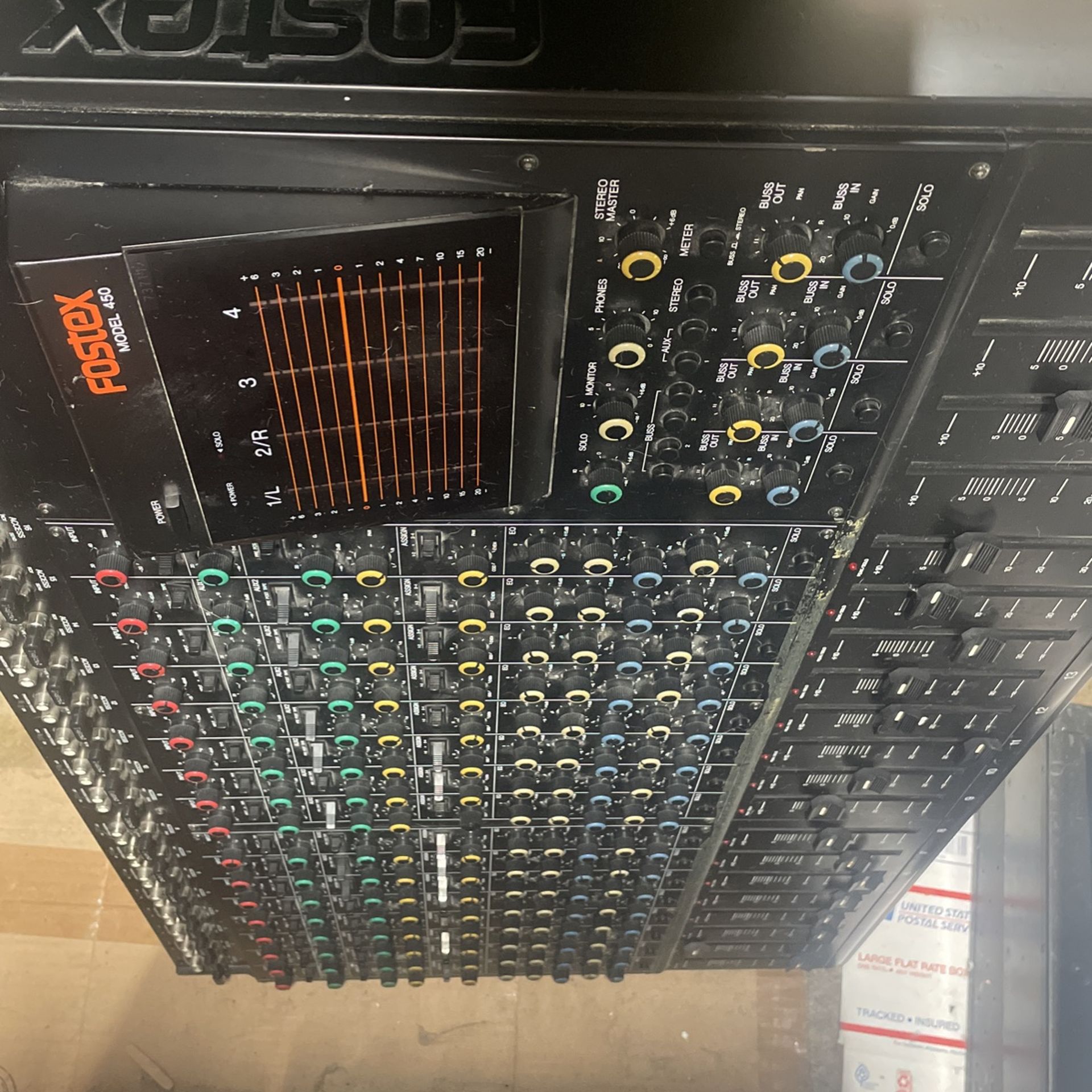 Fostex Model 450 recording mixer