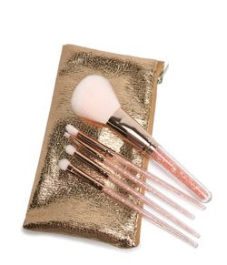 Makeup brush with case