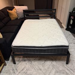 Double Mattress and Frame