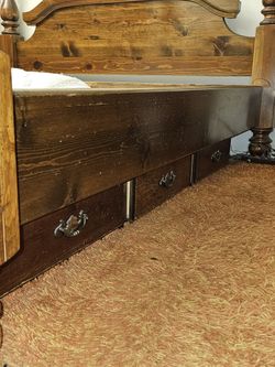 California King Wooden Bed Frame