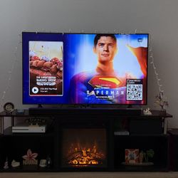 Entertainment center with Fireplace