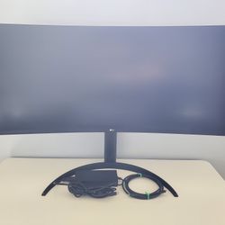 VERY NEW LG 34" UltraWide QHD Curved Monitor, 160Hz, HDR10, USB-C (65W PD), FreeSync Premium Pro