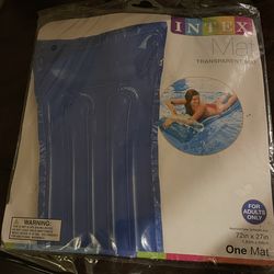 Blue float