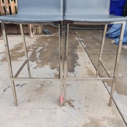 Gray Bar Stool