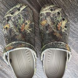Crocs RealTree Camo Womens 11 Men's 9