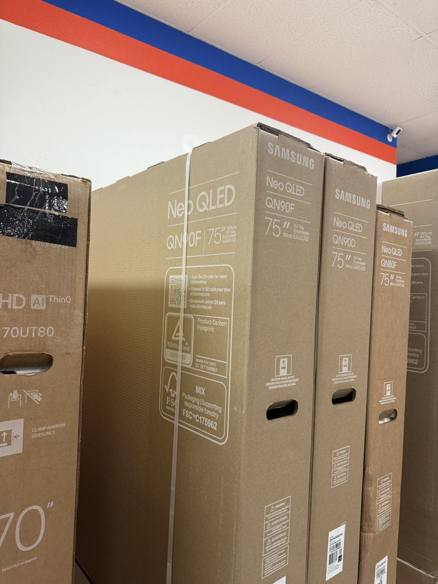 75” SAMSUNG NEO QLED QN90F 4K HDR SMART TV