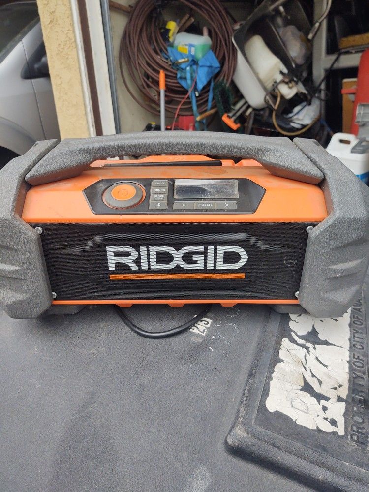 Ridgid. Blue Tooth Radio