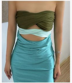 Y2K Strapless dress