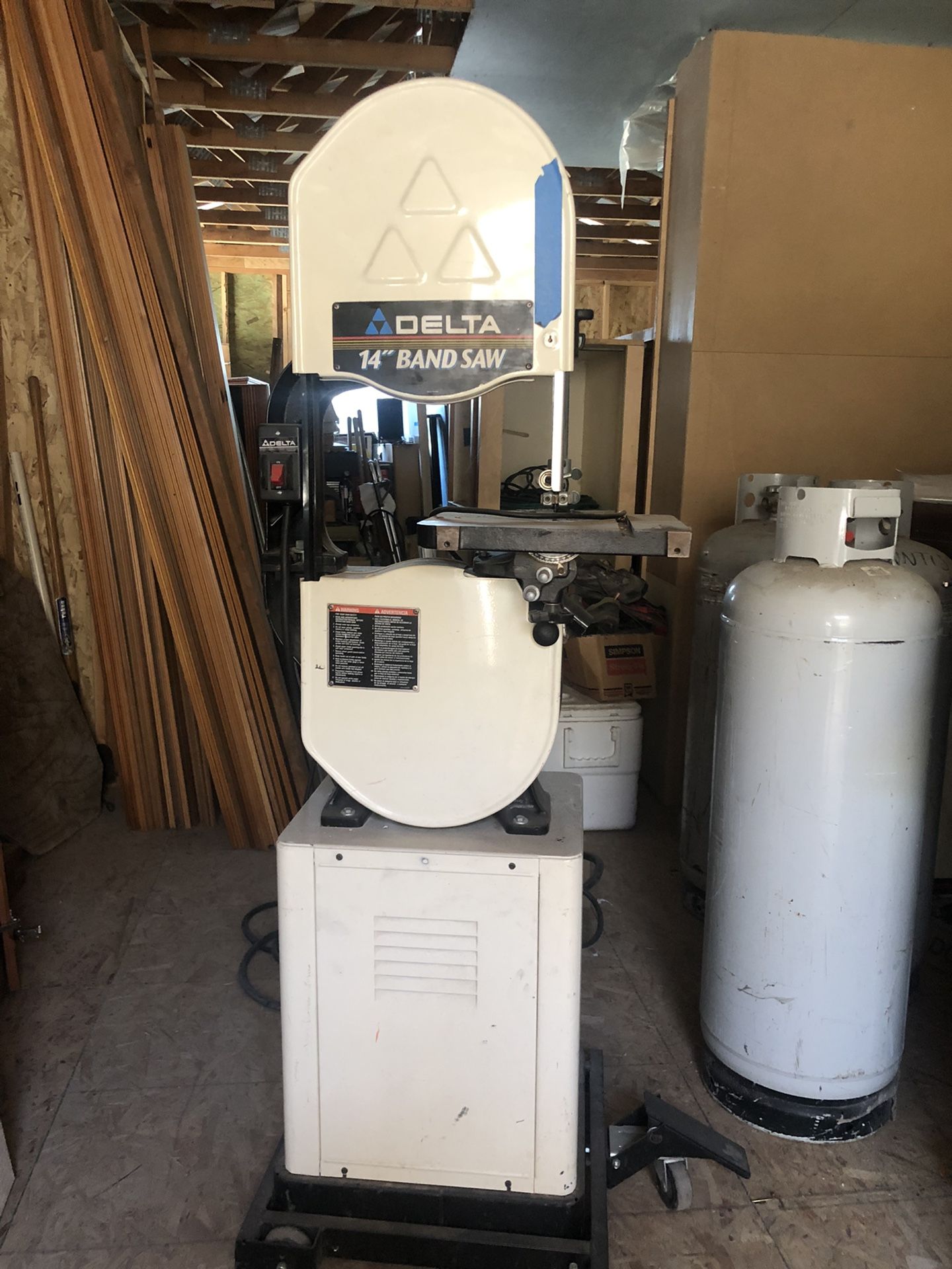 14” Metal and Wood Cutting Band Saw