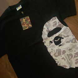 BAPE TEE SIZE M $45