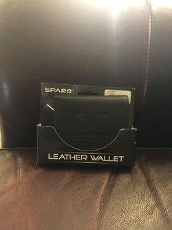 Dallas Cowboys trifold leather wallet