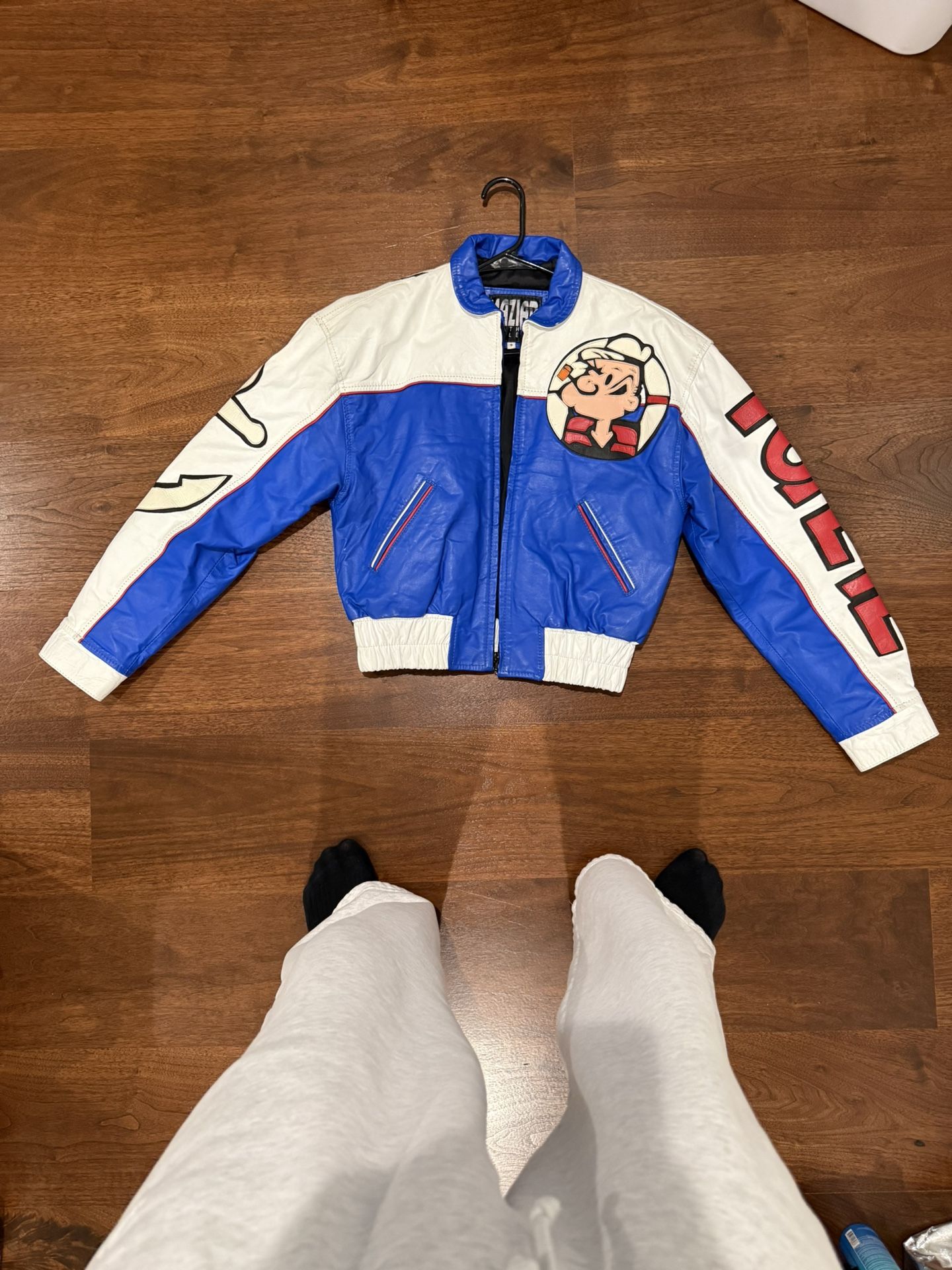 Vintage POPEYE Women's Leather Jacket MAZIAR Leather Gallery