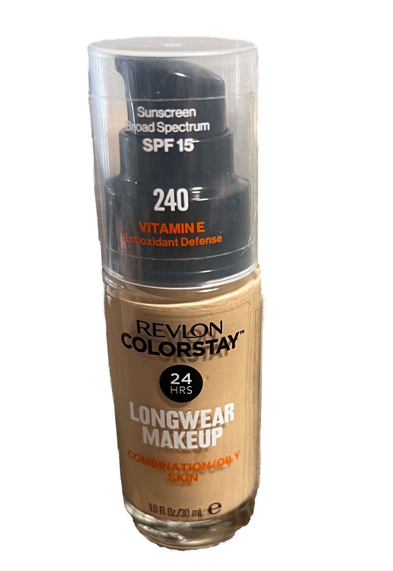 REVLON ColorStay 24Hrs Longwear Makeup Combination, 240 Medium Beige - 1.0 fl oz