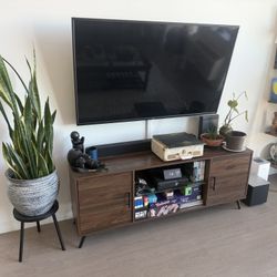 TV Stand and 55 Inch TV Set in Great Condition