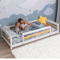 Twin Floor Bed