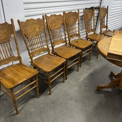 Dining Table With 6 Chairs 