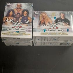 2021 Topps Wrestling Blaster Box🔥 Brand New Unopened Factory Sealed‼