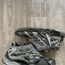 Black Grey Balenciaga Runners