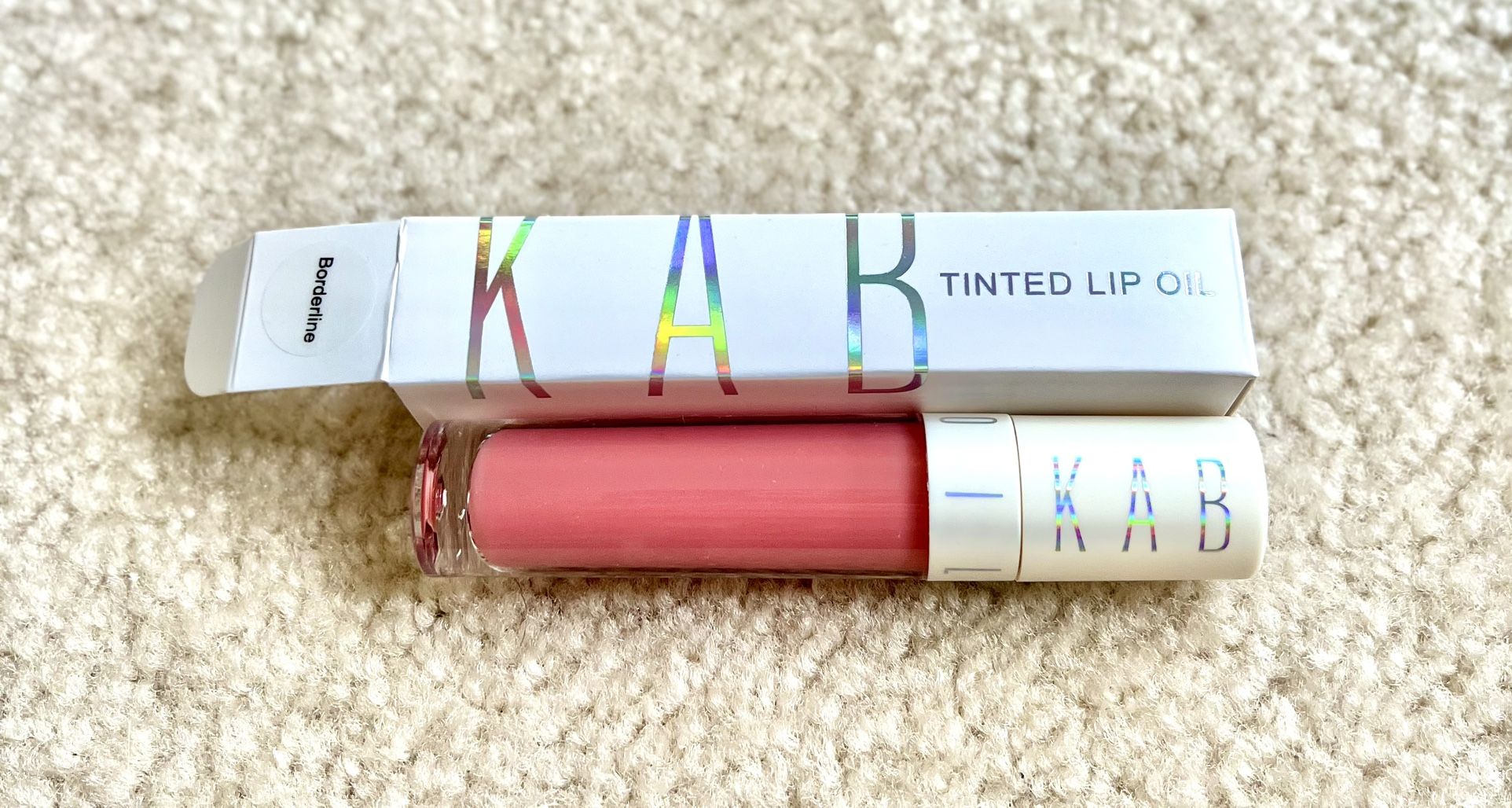 HYDRATING TINTED LIP OILS “Borderline” by KAB Cosmetics